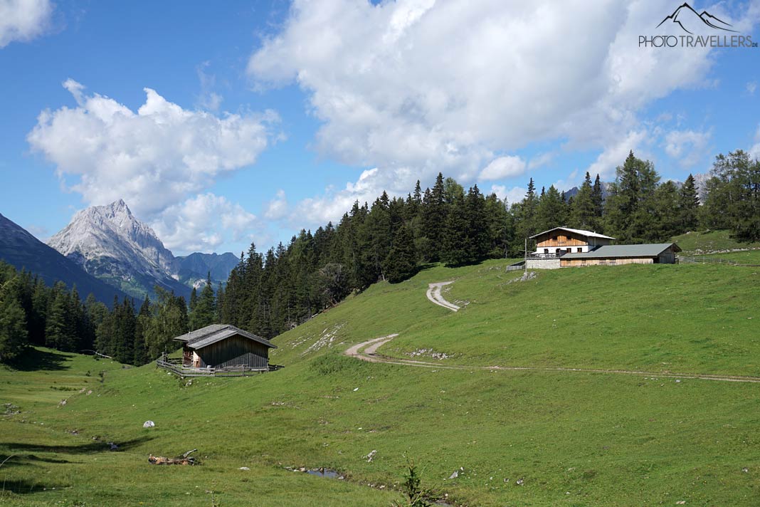 Die Nassereither Alm in Tirol