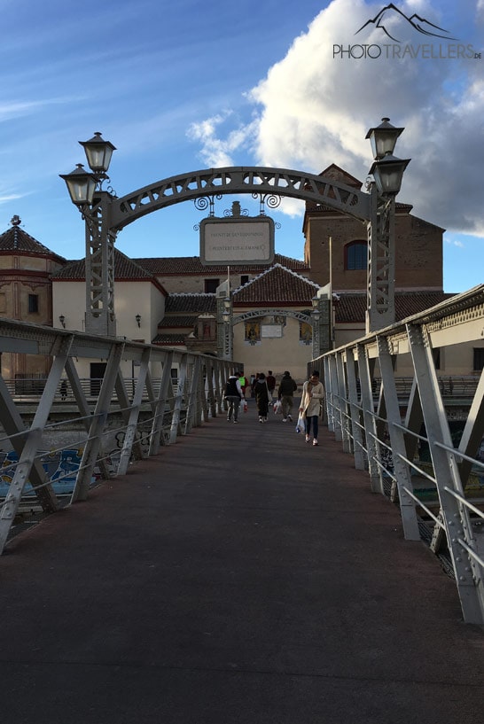 Die Brücke Puente de los Alemanes in Málaga