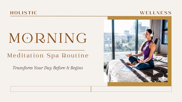 PEACEFUL MORNING MEDITATION SPA ROUTINE FOR A CALM DAY 6 personal journey