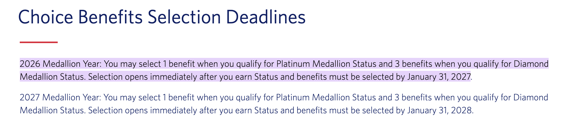 Delta Choice Benefits: Eligibility, Selection, and Real Value in the Delta SkyMiles Medallion Program 1 When you choose Delta Choice Benefits