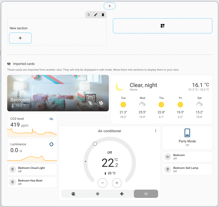 Home Assistant Dashboard