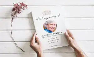 Christian funeral order of service