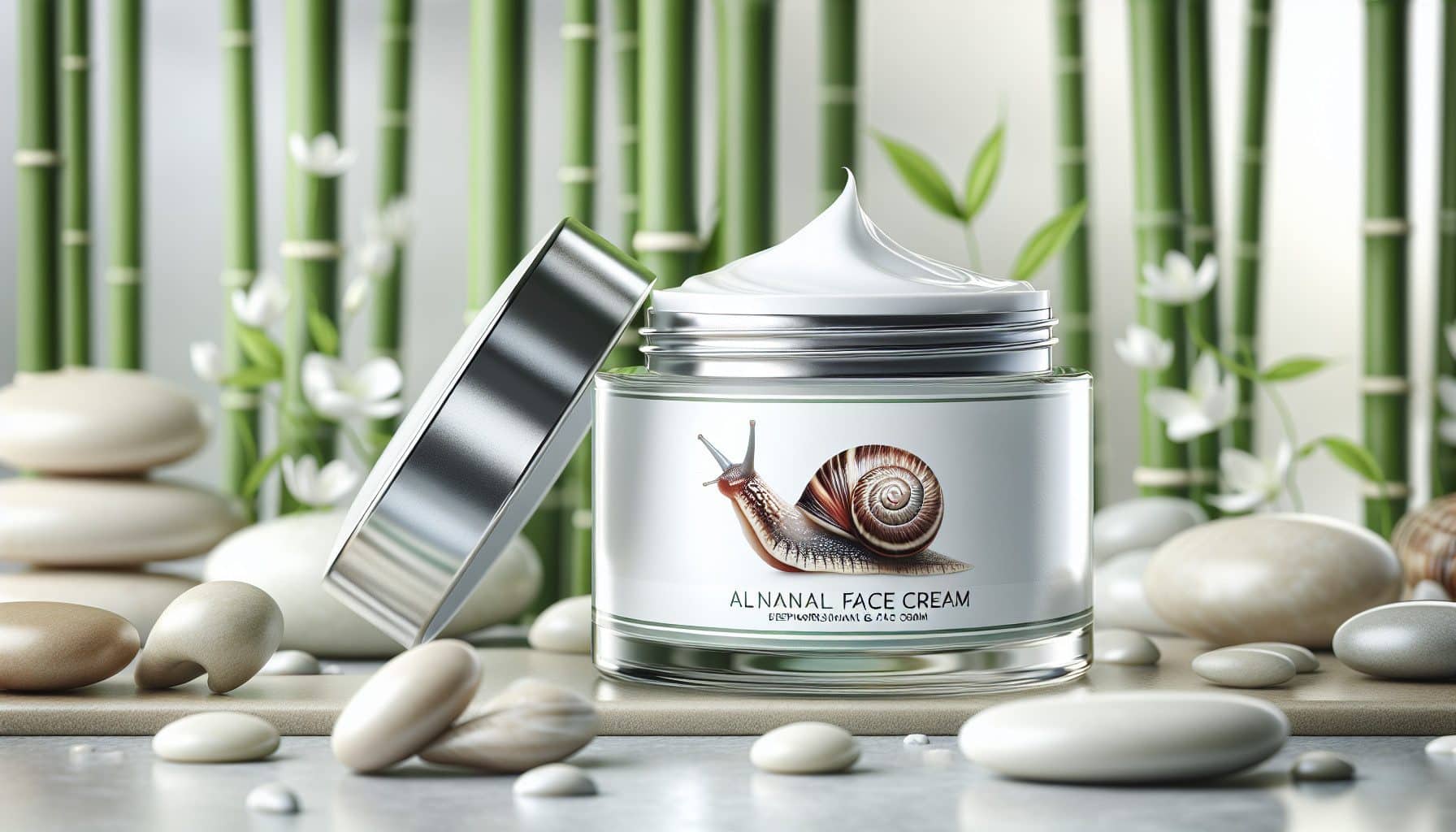 snail face cream for deep nourishment and repair