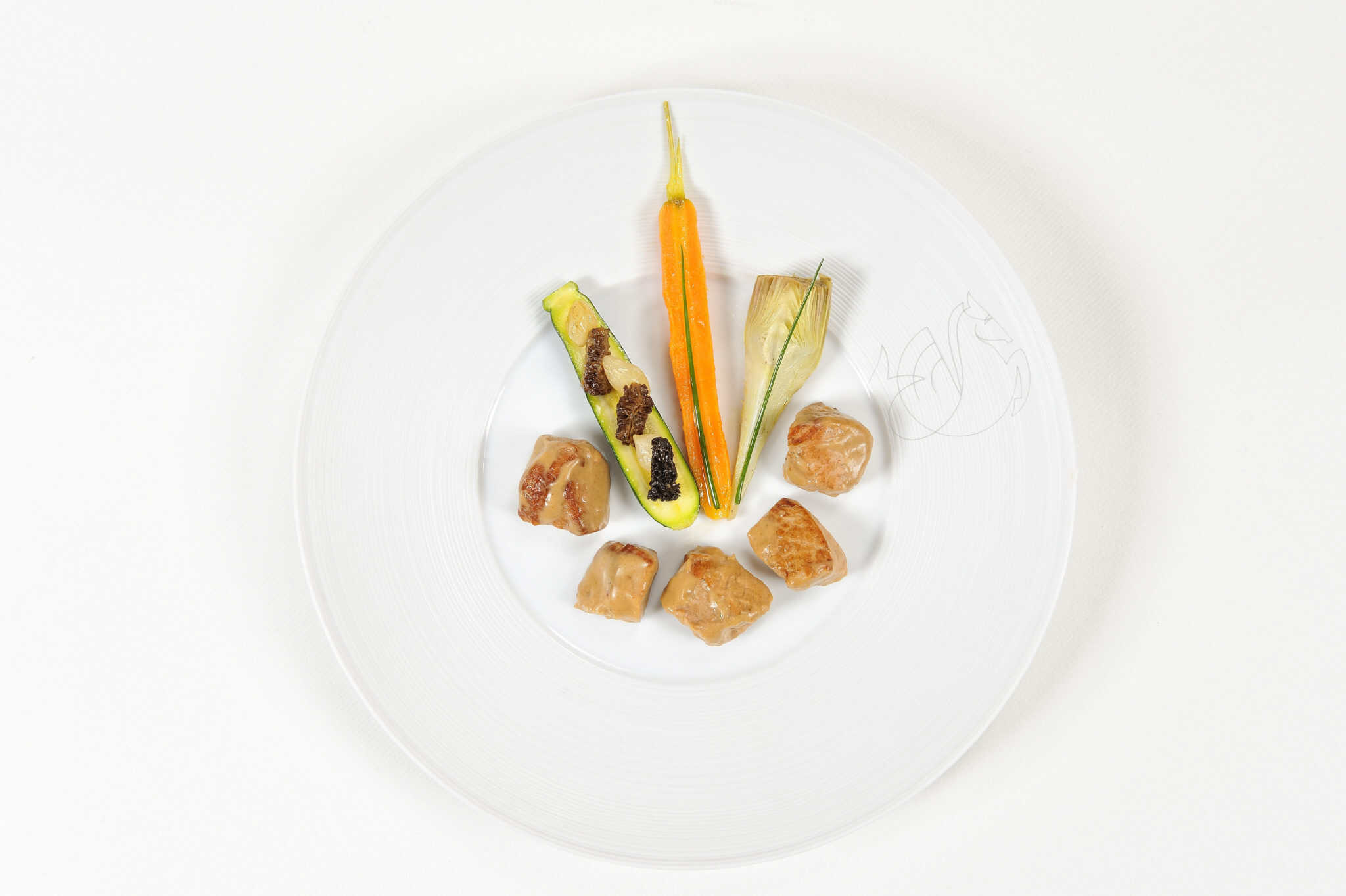 Air France Michelin menu