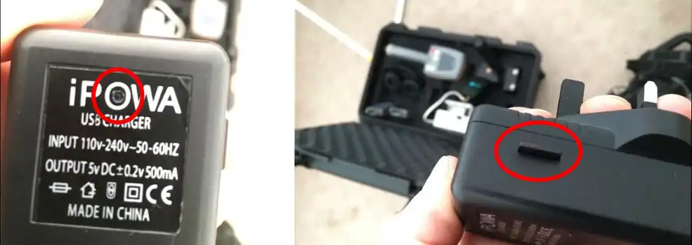 USB Charger With Camera & SIM Card - London Bug Sweeping Services