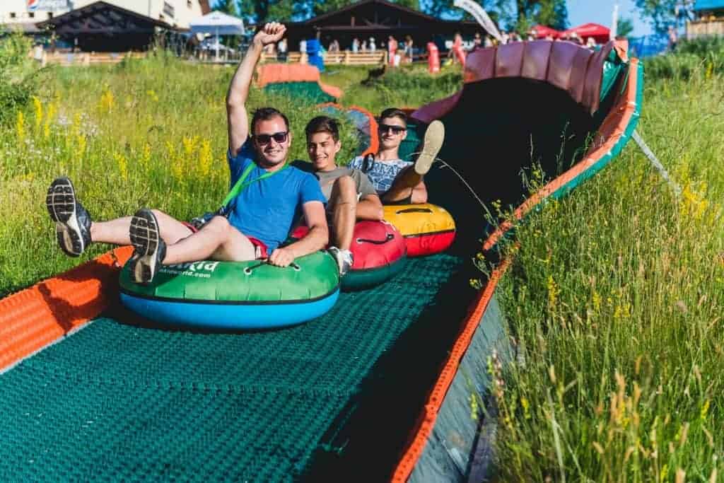 Fun Park Cluj. Parc de Aventură lângă Cluj-Napoca tubing