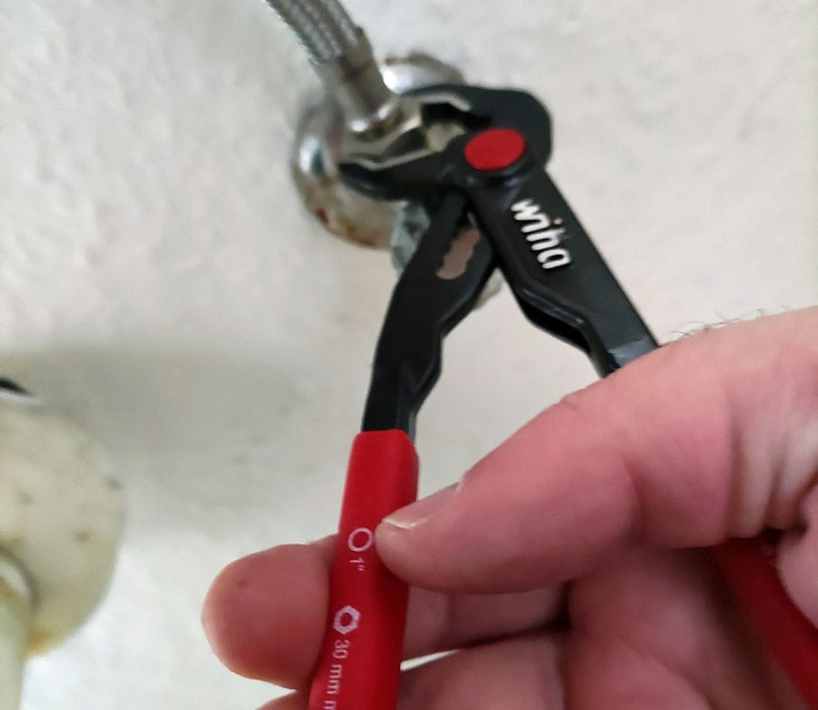 Flexschlauch entfernen