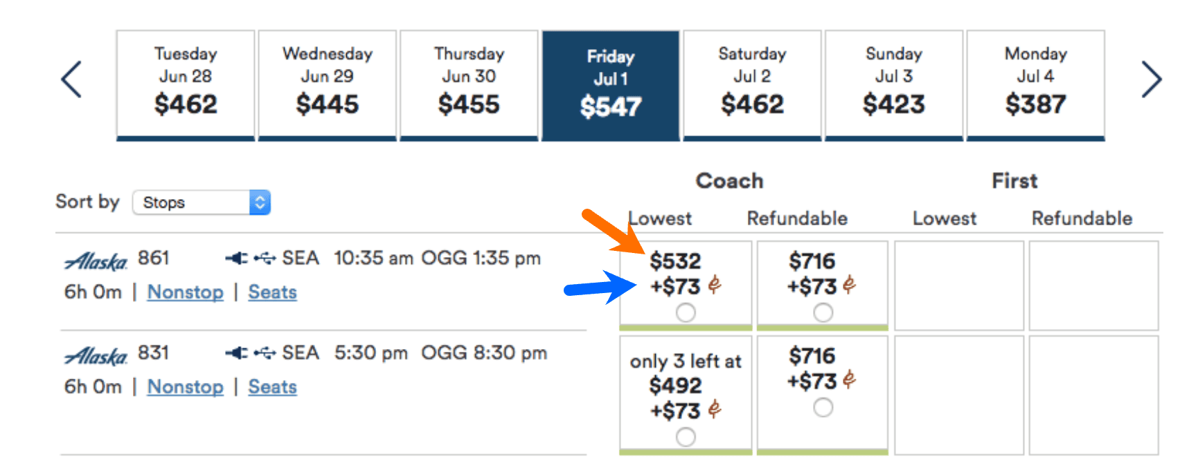Alaska Companion Fare: A Quick Overview and How to Use It 5 flight search results and prices (for Alaska Companion Fare)