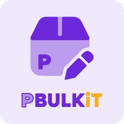 PBULKiT - Bulk Edit WooCommerce Products logo