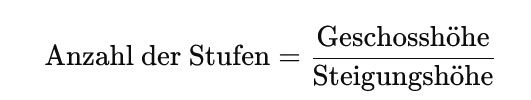 anzahl stufen