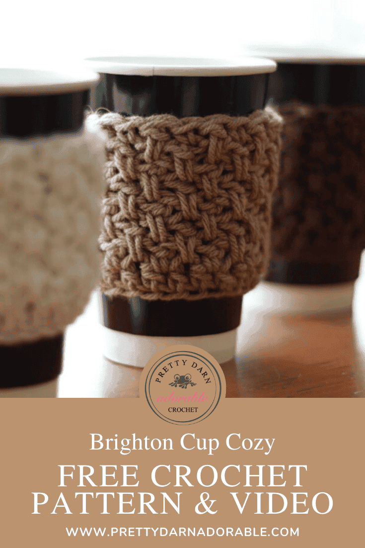 crochet cup cozy