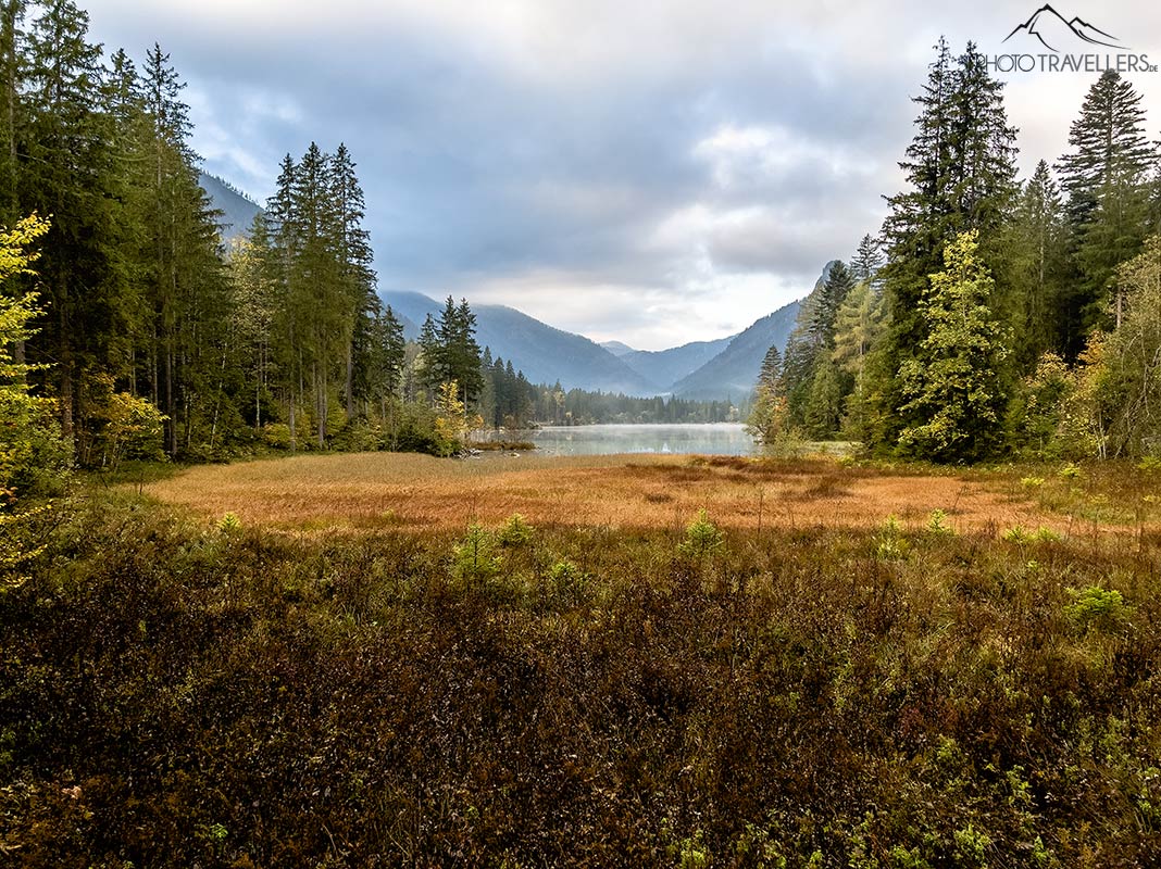 Ein Testbild mit dem iPhone 13 Pro mit der Weitwinkellinse am Hintersee