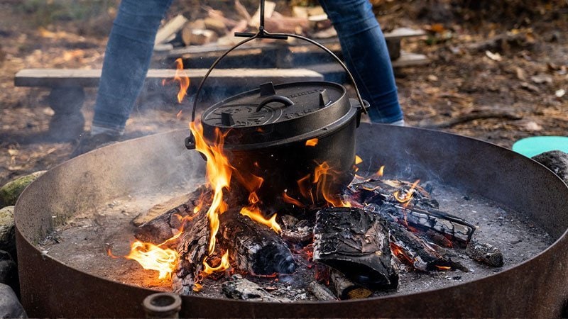 Dieses Bild zeigt eine Feuerschale