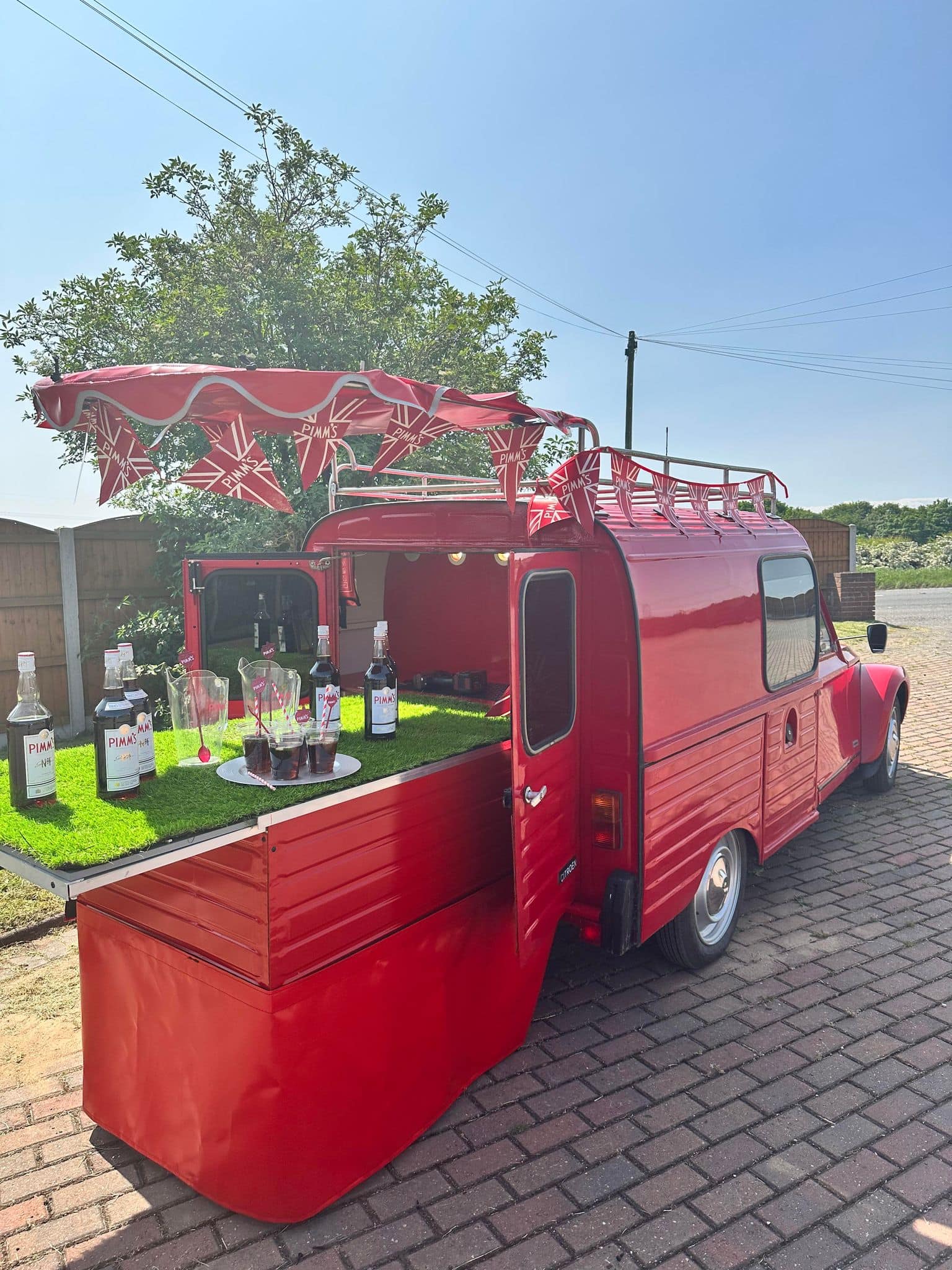 Our little red food truck