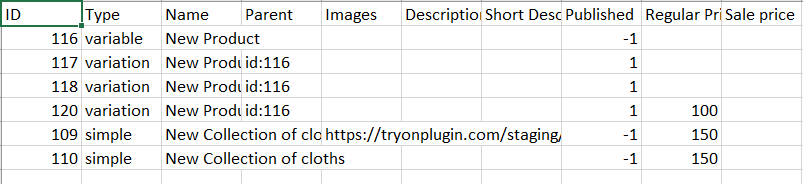 Bulk edit multiple WooCommerce product variation prices