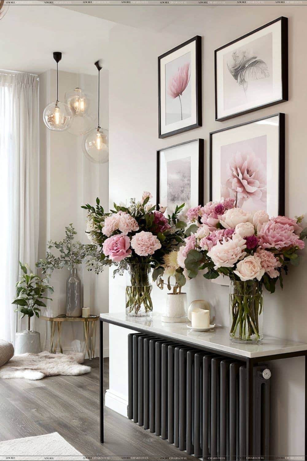 Beautiful modern hallway.