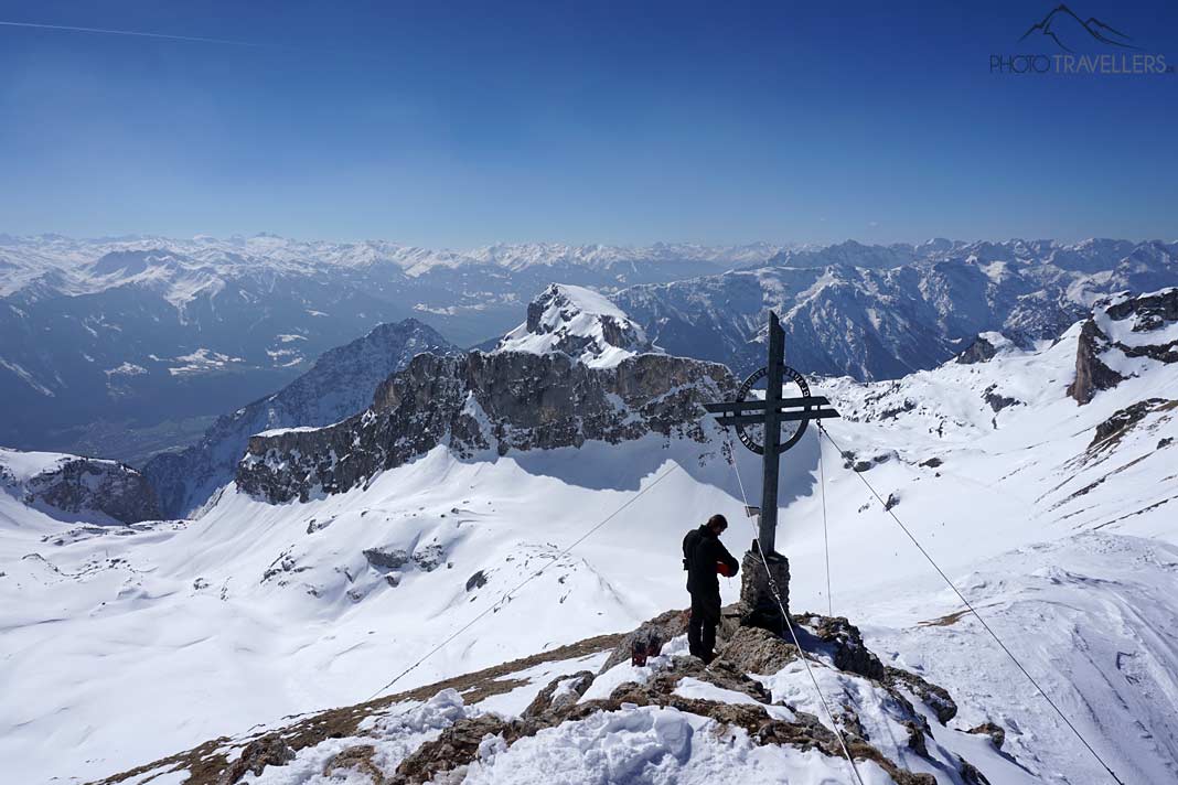 Gipfelkreuz der Rofanspitze