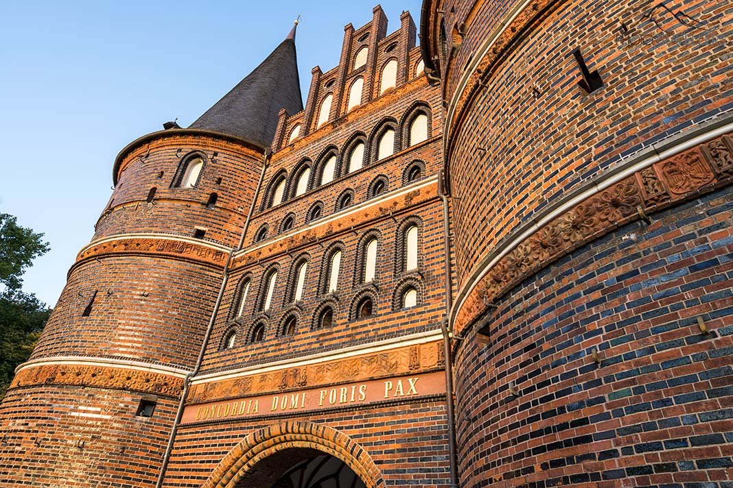 Das Holstentor in Lübeck