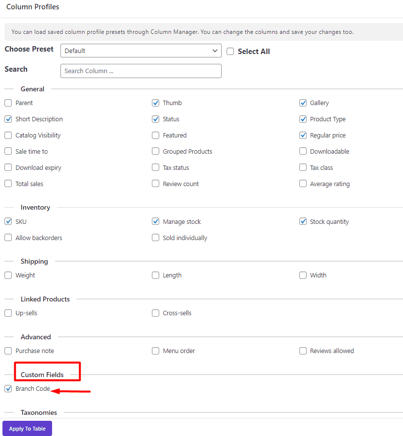 Bind Edit product custom field WooCommerce