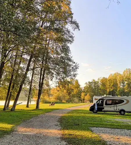 Camping Stein am Simssee  Camping in Bayern direkt am See