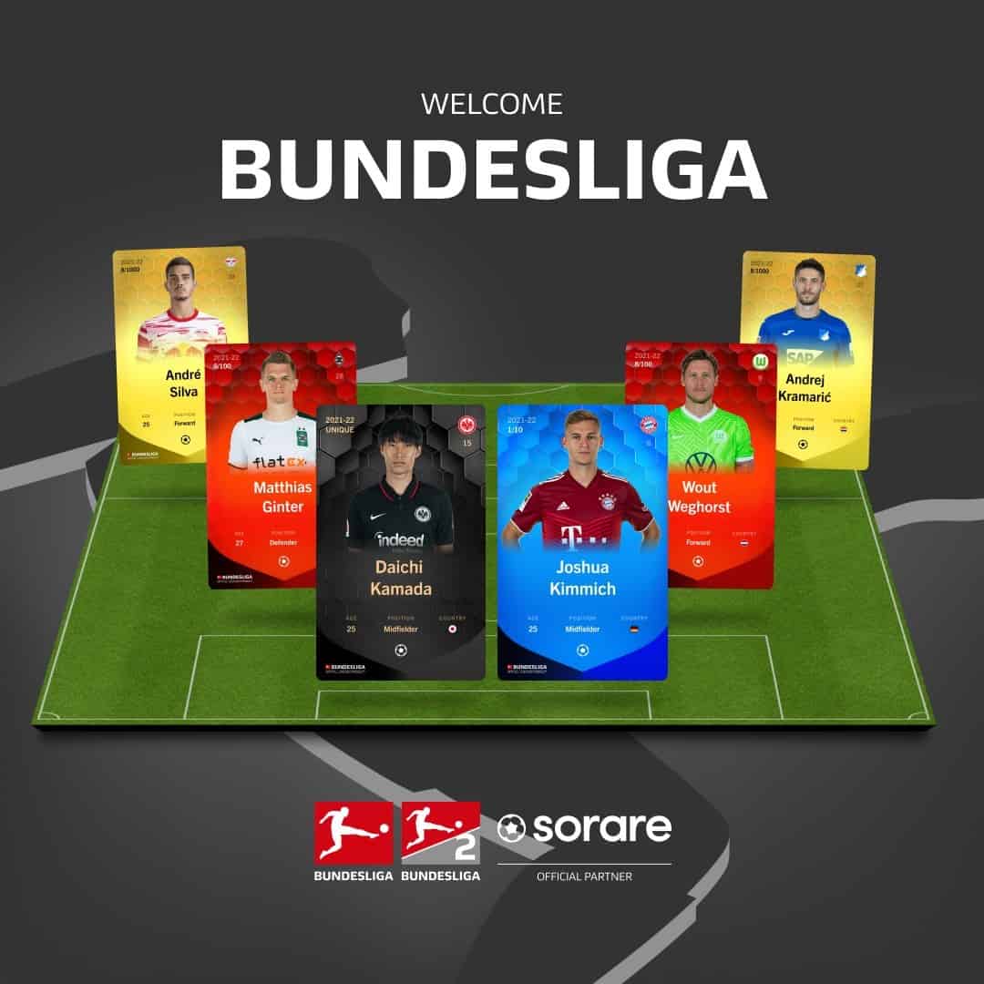Sorare is partnering with the Bundesliga to release NFT gamers 1 Sorare is partnering with the Bundesliga to release NFT players