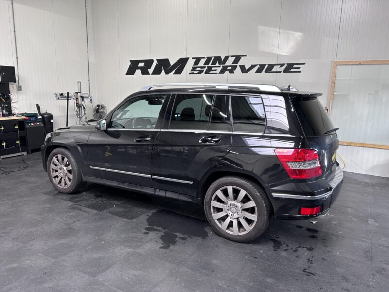 RM tintservice sittard ramen blinderen autoruiten tinten mercedes GLK tuv