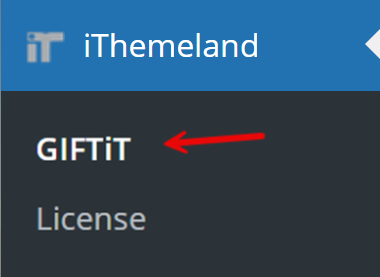 Open free gift plugin main page