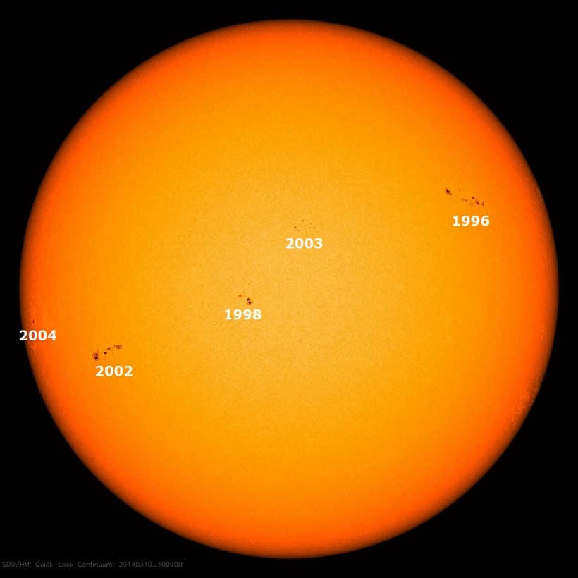 Sonnenaktivität : Sonnenfleckenregion AR2002 sorgt für unruhe 1 Sonnenaktivität : Sonnenfleckenregion AR2002 sorgt für unruhe 1