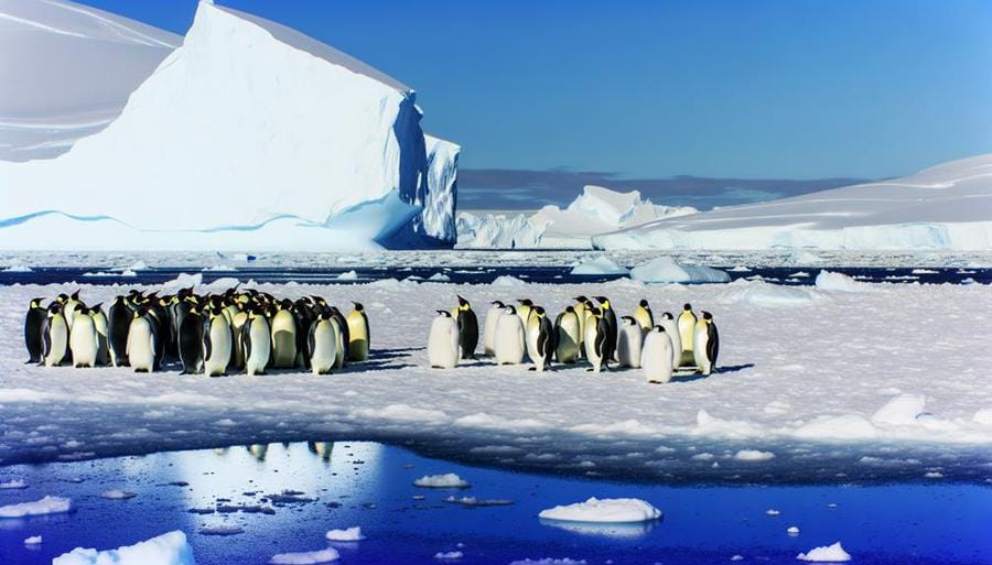 Which Colors Define Emperor Penguins?
