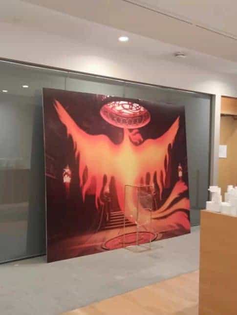 Foam Board backdrop - Phoenix