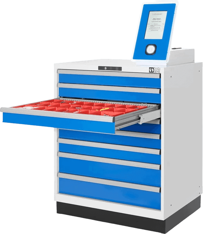i.drawer mit offener Schublade