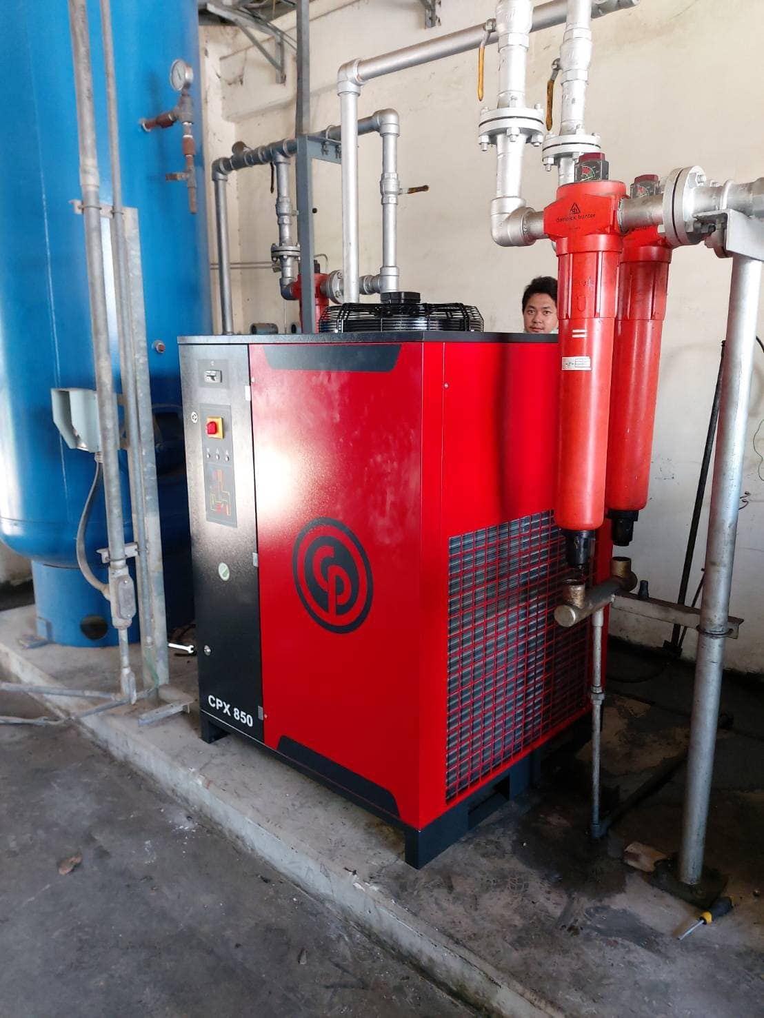 ซ่อมปั๊มลมสกรู