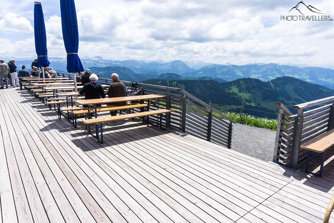 Das Restaurant der Bergstation Hochgrat