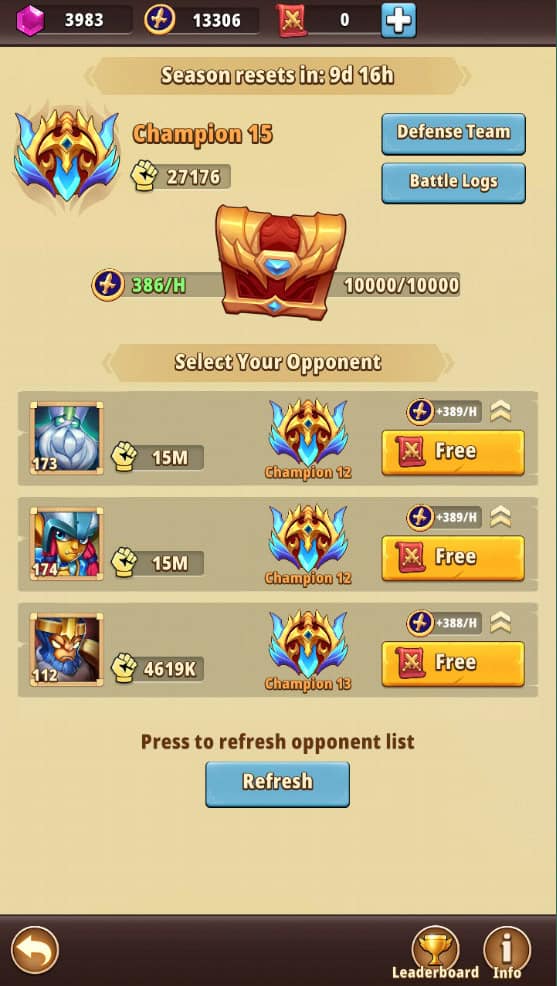 Colosseum - Legendary Tournament Colosseum - Legendary Tournament