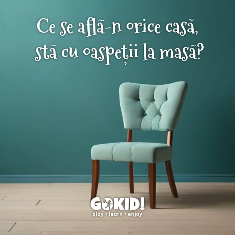 ghicitori scurte cu obiecte scaun