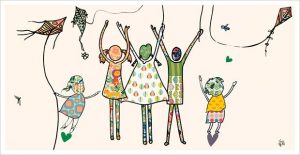 Jocuri și activități pentru copii GOKID! Copii fericiți jucându-se și învățând la GOKID!.