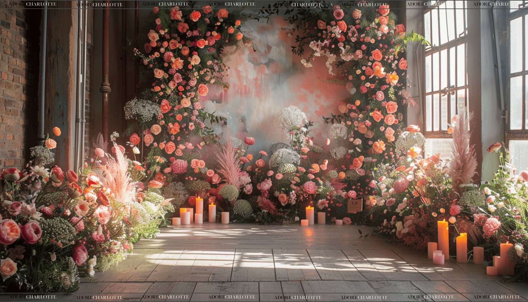 Baby Naming Ceremony Theme Floral Fantasy outdoor Theme