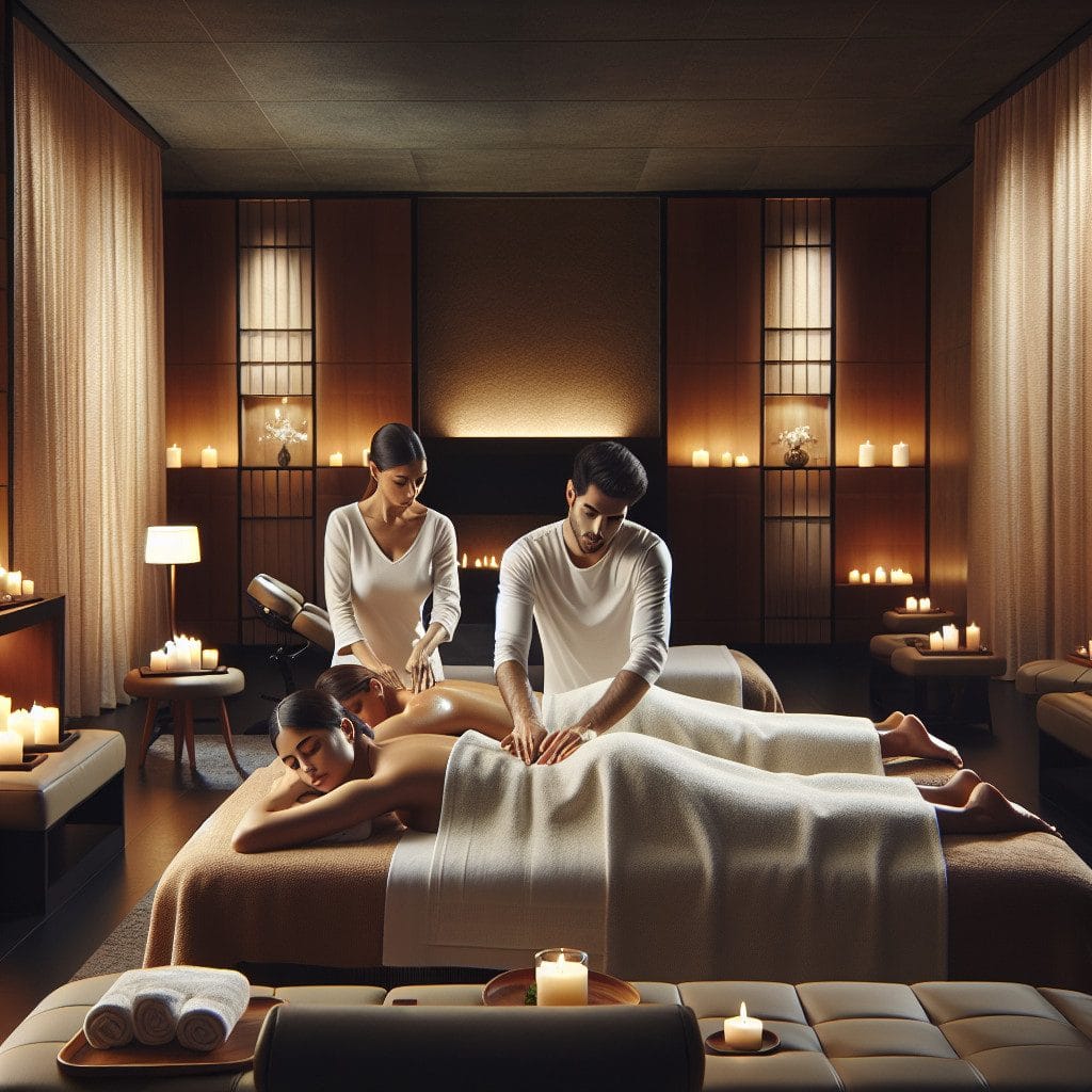 unwind together: the ultimate couples massage experience at luxor spa & salon