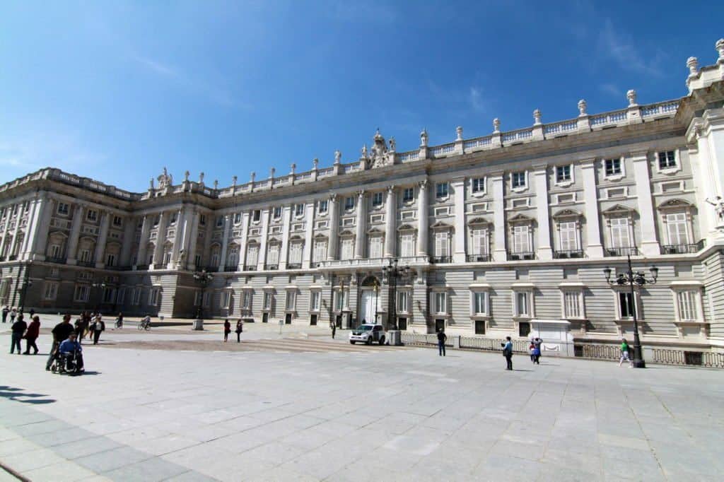 pałac królewski w madrycie