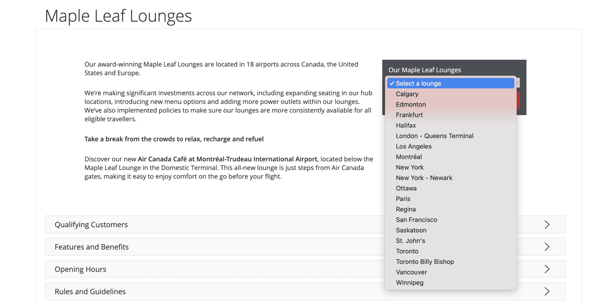 Maple Leaf Lounges: Locations, Access & Tips 1 image 2