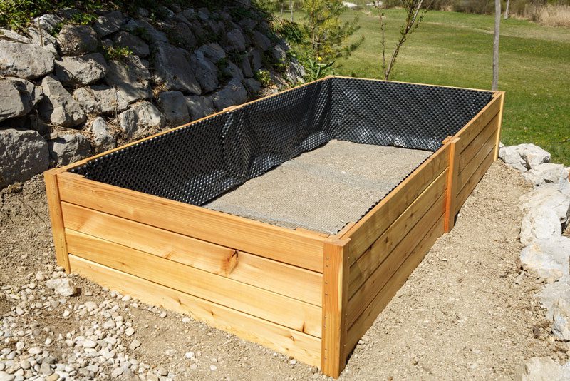 Hochbeet Feuchteschutz