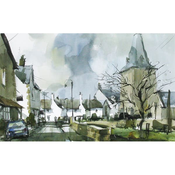 C759 Porlock Church from Parsons Street – John Hoar