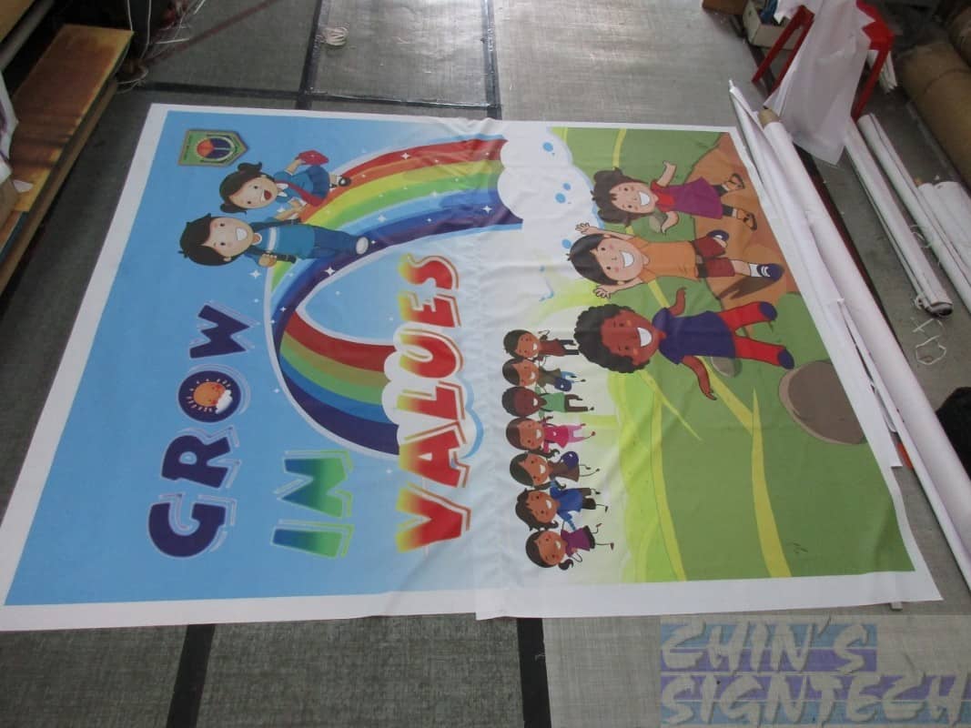 2 pieces join on 260gsm fabric