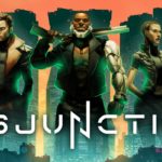 Cyberpunk jeu vidéo dystopique avec personnages futuristes armés, dans une ville illuminée de néons.