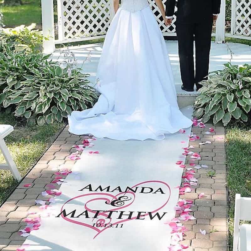 Wedding Aisle Runners singapore