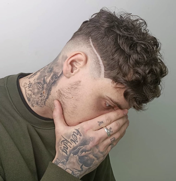 curly hairstyles for men