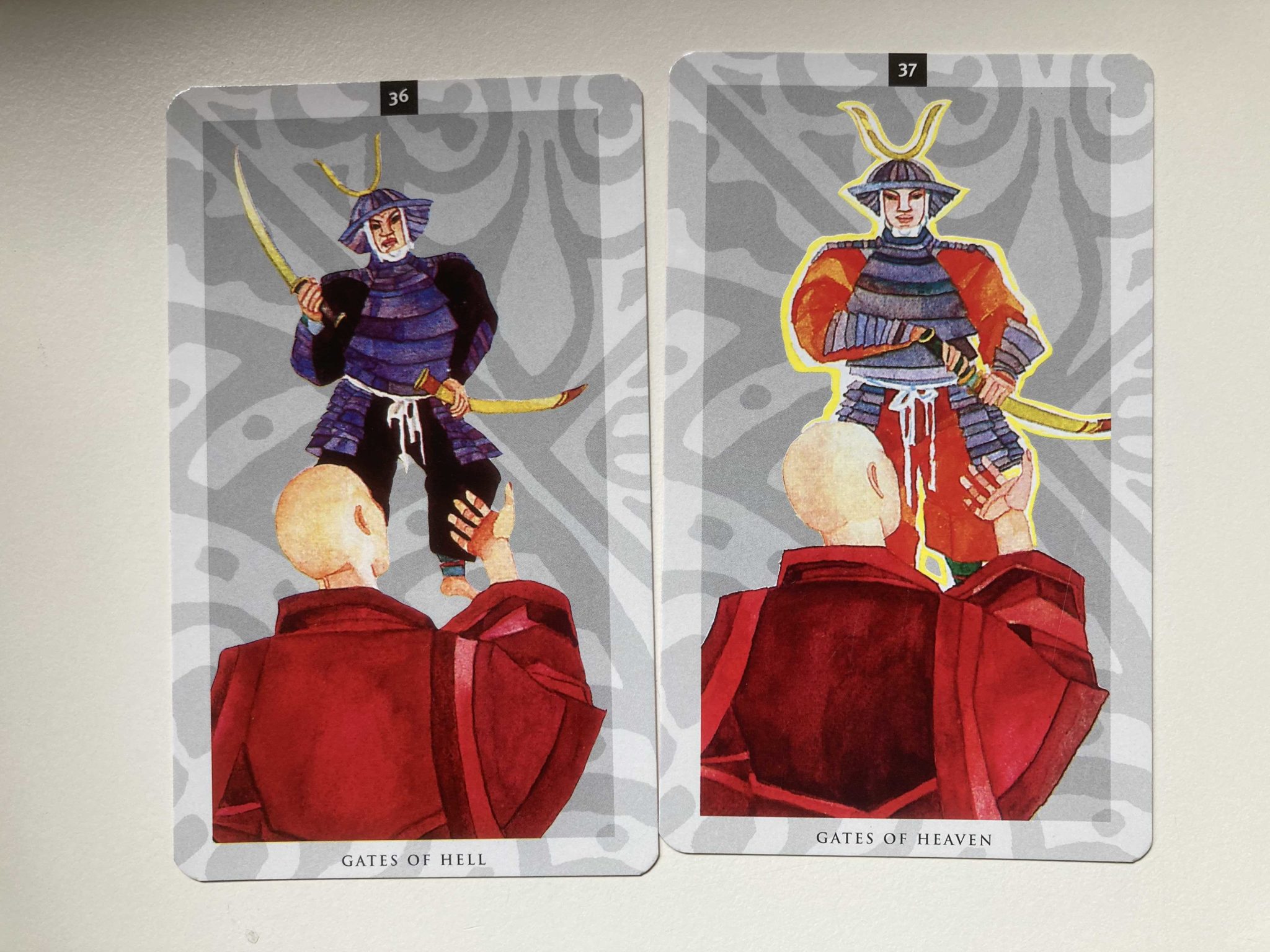 heaven and hell cards