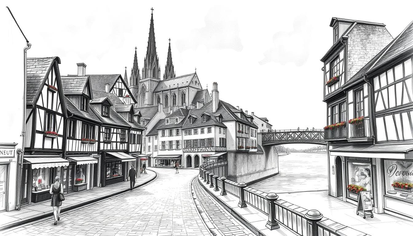 Bayonne Altstadt