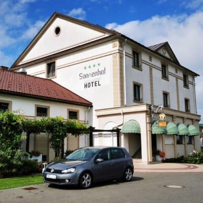 Hotel Sonnenhof, Suceava - exterior și parcare