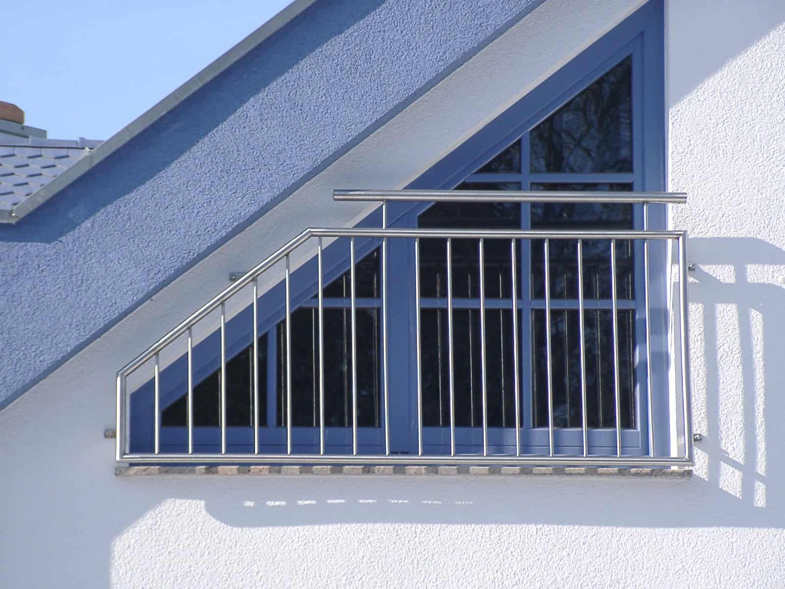 Balkongeländer gemischt